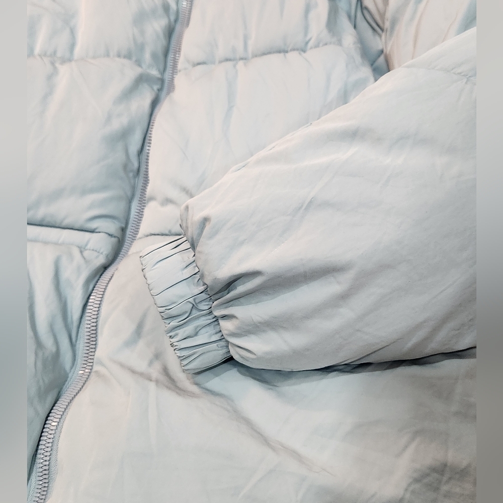 Urban Outfitters Light Blue Puffer Jacket Size Xsmall - Picture 9 of 10